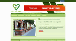 Desktop Screenshot of coletivoverde.com.br
